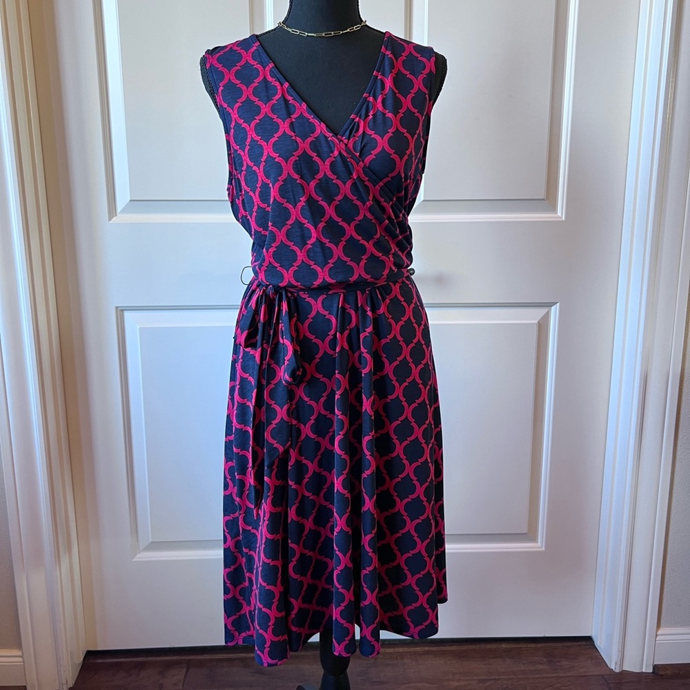 41 Hawthorn Geometric Print Midi Dress